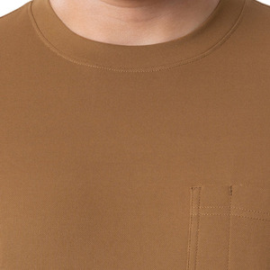 Camiseta de Algodón Orgánico 100% Ecológica de Cuello Redondo para Hombre, Talla Grande, Corte Informal, Fabricante de Diseño Personalizado OEM - Product Image 3