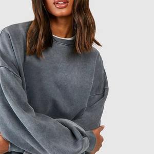 เสื้อสเวตเตอร์ซักกรดของผู้หญิงเสื้อลำลองกันลมกันลมสำหรับฤดูหนาว - Product Image 2