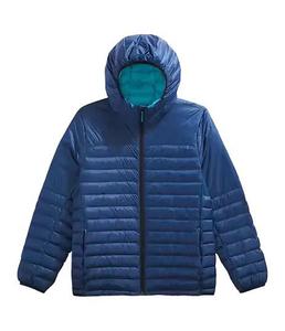 Veste chaude légère personnalisé noir bulle d'hiver rempli de duvet vestes en coton manteau pour hommes vente en gros - Product Image 2