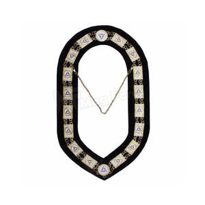 Collar de Cadena Masónica al por Mayor de Alta Calidad para Maestro Masón, Listo para la Venta - Product Image 5