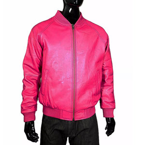 Logotipo personalizado de alta calidad de moda Casual algodón polar hombres Collage Varsity chaqueta de lana cuerpo de cuero mangas hombres Varsity chaquetas - Product Image 1