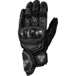 Gants de moto en cuir pour sports motorisés, course, compatibles écran tactile, pour hommes et femmes, noirs, prix de gros - Product Image 2