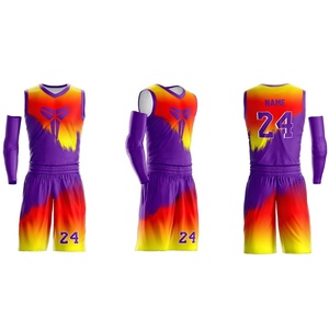 Uniformes de basket-ball personnalisés pour hommes, tissu polyester respirant, shorts en jersey, entraînement estival, impression sérigraphique, étiquette - Product Image 2