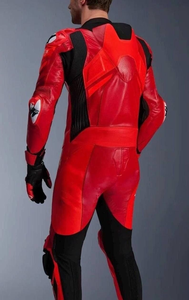 Combinaison de course en cuir pour motocycliste homme, manches longues, 400g, imperméable, toutes saisons, personnalisée - Product Image 2