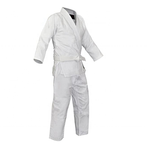 Uniforme de karaté d'arts martiaux spéciaux Brosse légère Costumes de karaté en coton Judo Karaté Gi avec logo de marque personnalisé - Product Image 6