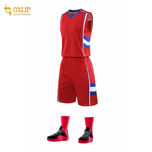 ชุดบาสเก็ตบอลโพลีเอสเตอร์คุณภาพสูงสำหรับทุกเพศชุดกีฬาแห้งเร็วพิมพ์โลโก้ได้ตามต้องการชุดดีไซน์ใหม่ระบายอากาศมีขนาด - Product Image 2