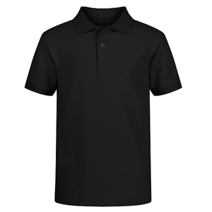 Polos personalizados transpirables con logotipo bordado para hombres Polo de manga corta - Product Image 3