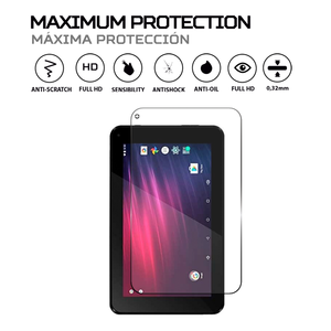 ตัวป้องกันหน้าจอ ANTISHOCK สำหรับแท็บเล็ตโลจิคอม เอ็ม บอท แท็บ 101 เพิ่มประสิทธิภาพการอ่านและความทนทาน - Product Image 2