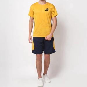 Street Wear Casual <b>Men</b> Wholesale <b>T</b>-<b>Shirt</b> & <b>Shorts</b> <b>Set</b> Customized Logo <b>T</b>-<b>Shirt</b> & <b>Shorts</b> <b>Set</b> - Product Image 4