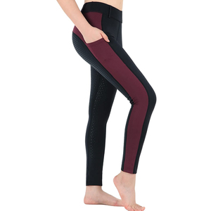 Ladies Horse Riding Tight Jodhpurs Silicone Grip Legging Women Equestrian Full Seat Silicone Legging - Product Image 4