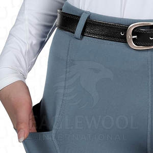 Pantalons d'équitation personnalisés, service OEM, jodhpurs et culottes, légers, séchage rapide, nylon/spandex/polyester - Product Image 4