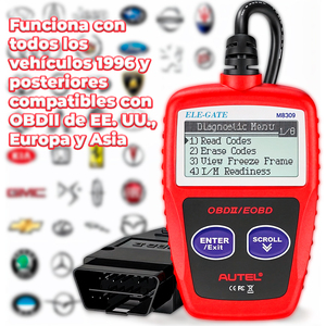 Scanner OBD2, Strumento Diagnostico Automobilistico, Lettore di Codici in Inglese con Garanzia di 12 Mesi, Compatibile con Auto e Cavi - Product Image 3