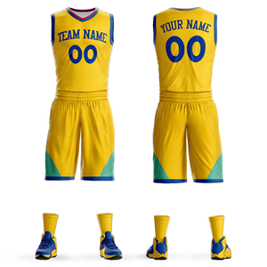 Uniforme Deportivo de Baloncesto Personalizado, Traje de Malla, Conjunto de Jersey de Baloncesto Atlético de Alto Rendimiento para Adultos - Product Image 5