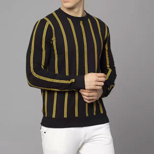 Sudadera Casual de Manga Larga con Cuello Redondo para Hombre, Forrada con Mezcla de Algodón, con Estampado Digital y Función de Secado Rápido - Product Image 3