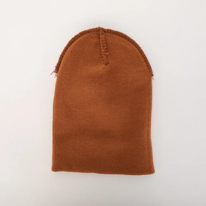 Puño de acrílico 100%, venta al por mayor, sombrero de invierno cálido diario de alta calidad para hombre y mujer, puño de punto con logotipo personalizado en blanco acrílico clásico - Product Image 5