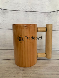 Add charm with this wooden mug rustic drinkware piece for warm inviting interiors Tradebyd - Product Image 5