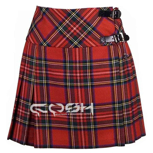 COSH KILTS Fetish Wear Scottish Plaid Design Ladies Premium Quality Stewart Tartan Kilt - Product Image 1