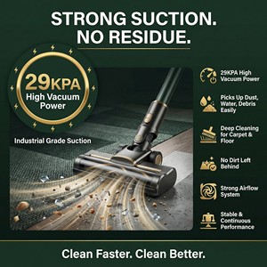 Aspirateur balai professionnel 70L, double moteur, aspiration 29KPa, pour eau et poussière, idéal hôtels, centres de villégiature, tapis de <span class=keywords><strong>voiture</strong></span> - Product Image 4