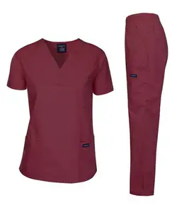 Offre Spéciale meilleure qualité unisexe uniforme Scrubs 100% coton pour le personnel hospitalier