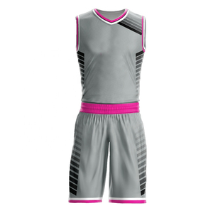 Uniforme de basket-ball en polyester de haute qualité Concevez votre propre tenue d'équipe personnalisé Service OEM de grande taille Prix très compétitif - Product Image 4