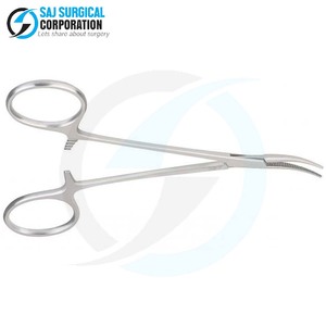 Fórceps curvos compactos para mosquitos Halsted, tamaño de 35 pulgadas para microcirugía y procedimientos complejos en espacios confinados - Product Image 3