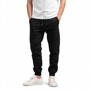 Pantalones de chándal con cordón para hombre, Invierno 400 GSM, pantalones de chándal de lana para hombre, ropa de Fitness para correr, pijama de pantalón de lana - Product Image 5