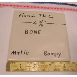 Carrelage de Céramique Mat de 4 à 3/8 Pouces, pour Carrelage d'Intérieur, Décoration de Chambre à Coucher, Salon, Supermarché, 1 Pièce - Product Image 1