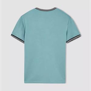 Camisetas de Hombre de Alta Calidad, Estilo Casual, Manga Corta, Color Sólido, Algodón, Estilo Urbano, Tallas Grandes, Cuello Redondo, Camisetas para Hombre 2026 - Product Image 6