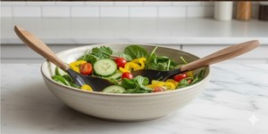 Elegante Juego de Cubiertos Desechables de Cuerno Natural con Mango Largo de Madera para Fiestas, Precio de Fábrica - Product Image 4