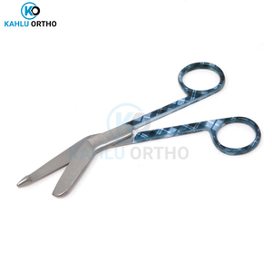 Meilleur fournisseur orthopédique KAHLU Taux d'usine Ciseaux à bandage chirurgical de haute qualité Faites votre propre source d'alimentation manuelle - Product Image 2