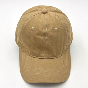 Bajo MOQ Gorra de béisbol Unisex Poliéster/Gorras de algodón Gorras de béisbol de algodón teñido de color sólido - Product Image 3