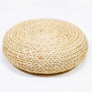 Cojín de Piso de Jacinto de Agua Ecológico 2026, Otomana Trenzada Hecha a Mano - Product Image 4