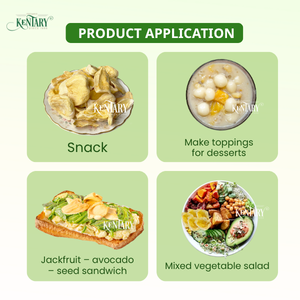 ขนมขนุนแบบอบแห้งขนมเขตร้อนกรุบกรอบหวานจากเวียดนาม - Product Image 5