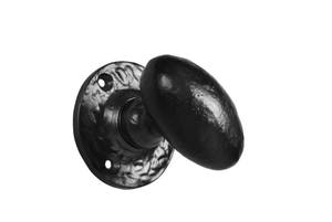 ชุดมือจับประตูเหล็กหล่อคุณภาพสูงแบบโบราณ ขายส่งเคลือบสีดำด้วยผงซิงค์ บรรจุภัณฑ์กล่องกระดาษแข็ง อุปกรณ์ฮาร์ดแวร์ - Product Image 4