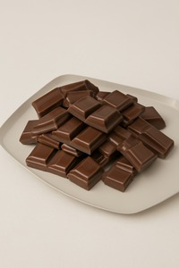 Decorative metal serving tray perfect for chocolates, finished in rich metallic tones to complement any decor style - Product Image 2