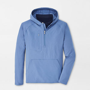 Sweat à capuche d'hiver épais et surdimensionné pour homme en molleton de coton, coupe classique, avec poches premium et logo personnalisable - Product Image 1