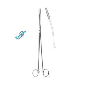 High Quality Stainless Steel Pelkmann Foreign Body Forceps Curved 25cm / 10 inch Surgical Instruments Manufacturer - Product Image 1