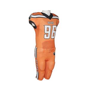 New Arrival Custom Size Custom Sublimation American <b>Football</b> Uniform Short Sleeve Slim Fit Men's Sportswear - Product Image 3