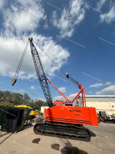 קרולר מנוף <span class=keywords><strong>hitachi</strong></span> KH-100 בשימוש <span class=keywords><strong>hitachi</strong></span> <span class=keywords><strong>50t</strong></span> KH-100 30t גמול מנוף - Product Image 3