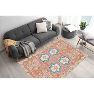 Alfombra Estilo Azteca Naranja: Decoración para el Hogar Impresa en 3D, Alfombra de Chenilla - Product Image 2