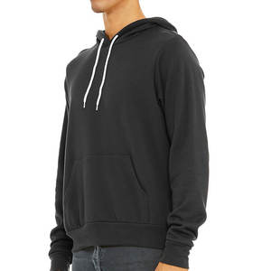 BELLA + CANVAS UNISEX SPONGE FLEECE Sudadera con capucha de invierno Logotipo impreso en blanco Etiqueta privada Sudadera con capucha de bolsillo de canguro de ajuste regular - Product Image 2