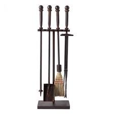 Modern 186-Piece Iron Fireplace Tool Set Latest Designer Corner <b>Holder</b> for Rustic Outdoor Fire Pit Stand Villas Coal Fireplaces - Product Image 5