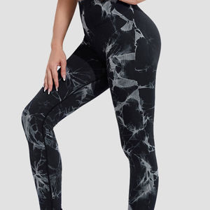 Dernière conception personnalisée beau pantalon pour femmes taille haute leggings de compression course Leggings de sport de gymnastique - Product Image 2