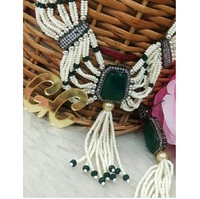 Collier plaqué or bijoux de mariée indiens Multi finitions en laiton collier femmes beauté accessoires meilleur prix