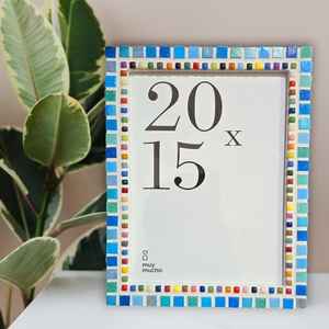 Cadre photo moderne carré en bois MFC écologique et léger pour la décoration de la maison et du mariage - Product Image 6