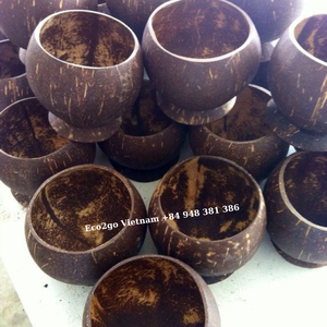 Écologique avec environnement Tasses à la noix de coco/Tasses à coquille de noix de coco/Boire de noix de coco Biodégradable Personnalisé Graver Laser Logo Vietnam - Product Image 3
