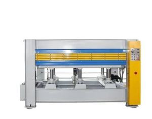 Presse à laminage à froid hydraulique à quatre colonnes et trois poutres, homologuée CE, capacité de 40 tonnes, moteur de pompe pour le laminage de MDF/panneaux de particules - Product Image 4