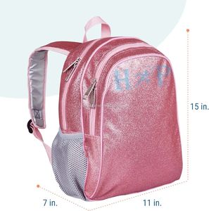 Custom Cheerleader Sports Backpack <b>Sparkle</b> Glitter Cheer <b>Bag</b> Lightweight Durable Build Multi-Compartment <b>bag</b> Export Manufacturer - Product Image 5