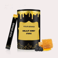 Shilajit 400mg de marque privée et sachets d'acide fulvique 6gm au miel Shilajit de l'Himalaya ODM OEM
