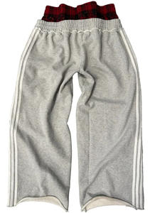 Pantalons de survêtement à jambe droite en polaire de luxe pour hommes Pantalons droits pour hommes Streetwear Pantalons pour hommes - Product Image 4